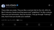 Fans react to Olivia Wilde's response (Image via x/VoiZe of ReaZon)